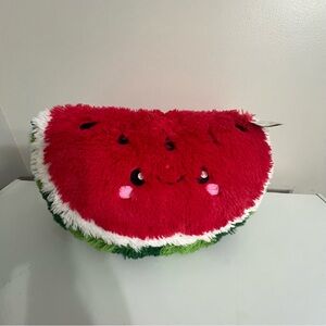 Squishable Comfort Food Watermelon Amazingly Clean, 15 Inches Long! Rare